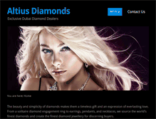 Tablet Screenshot of diamondsdubai.com